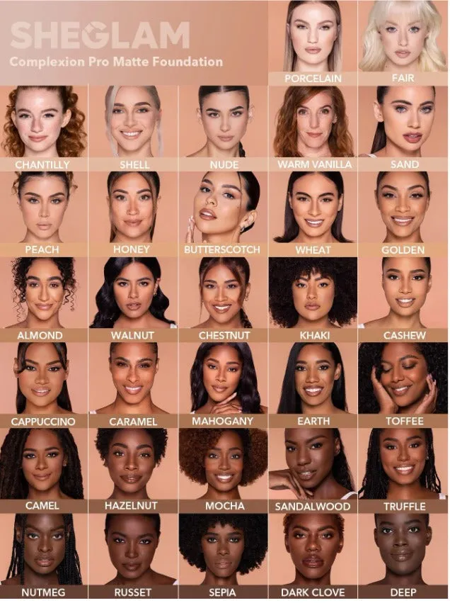 Long Lasting Breathable Matte Foundation - Nude