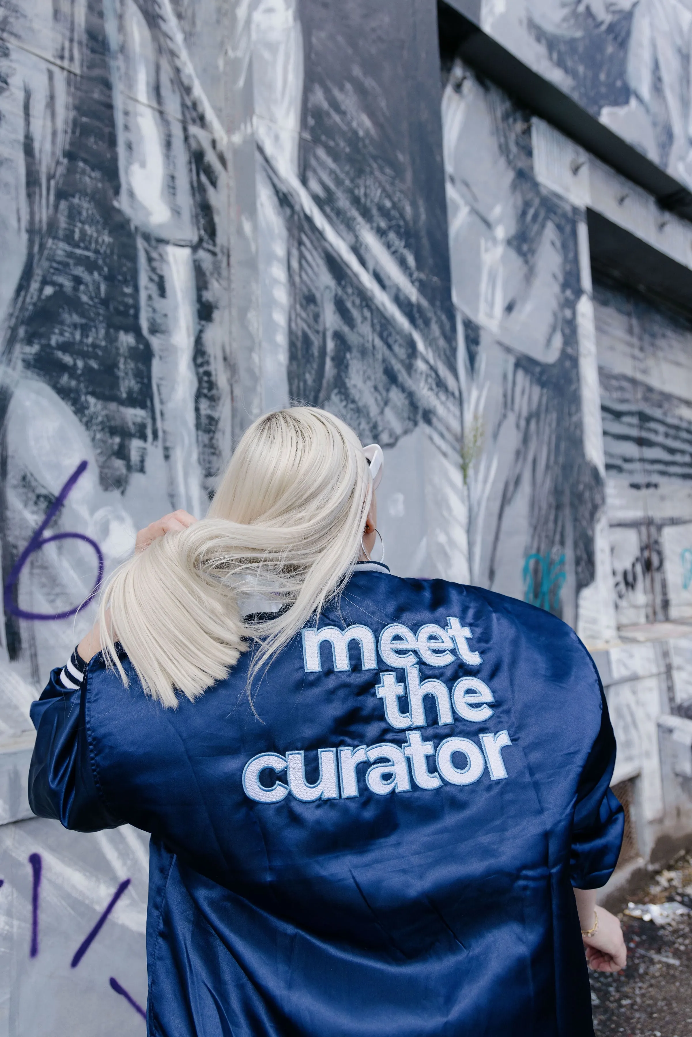 Meet The Curator - Satin Jacket