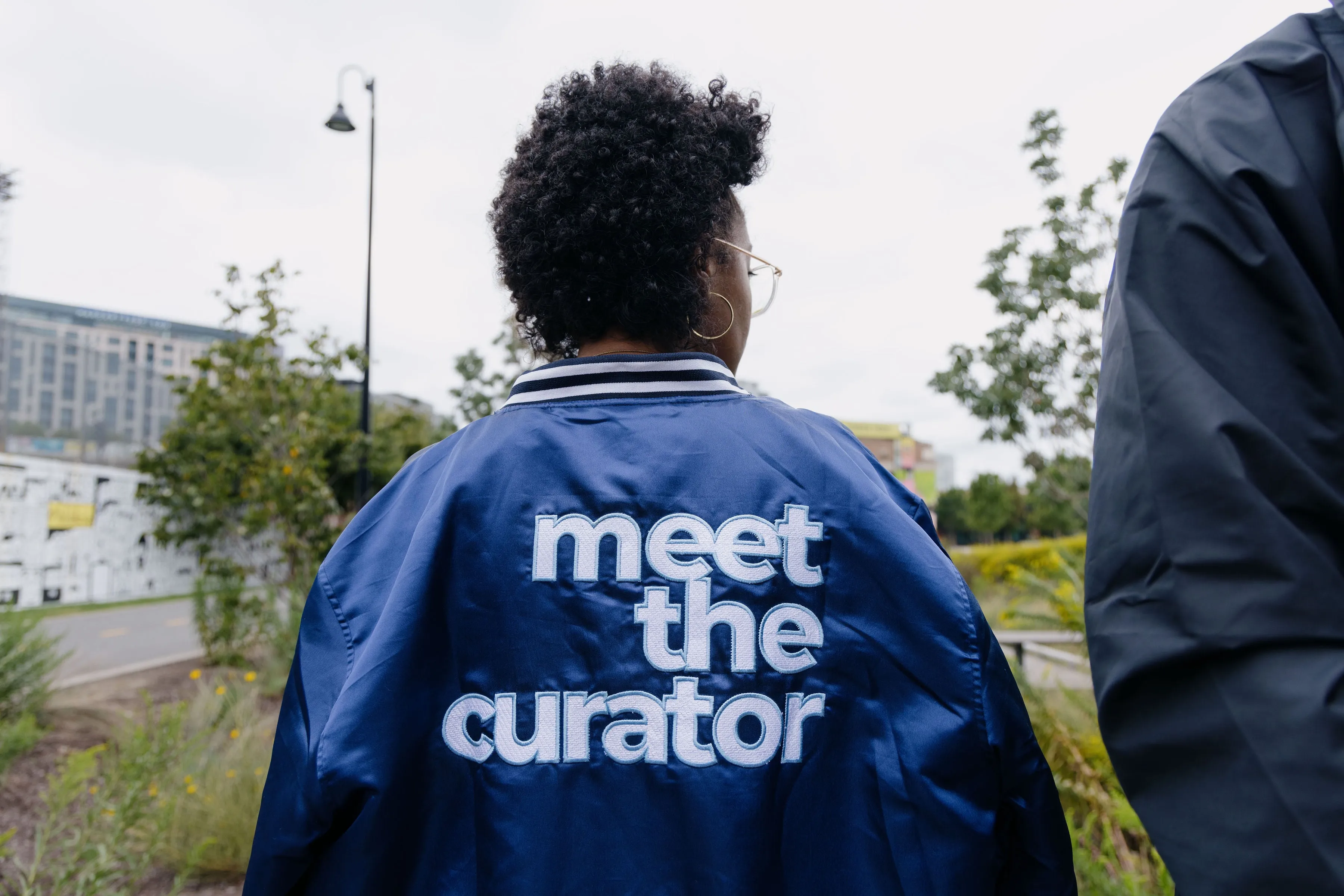 Meet The Curator - Satin Jacket