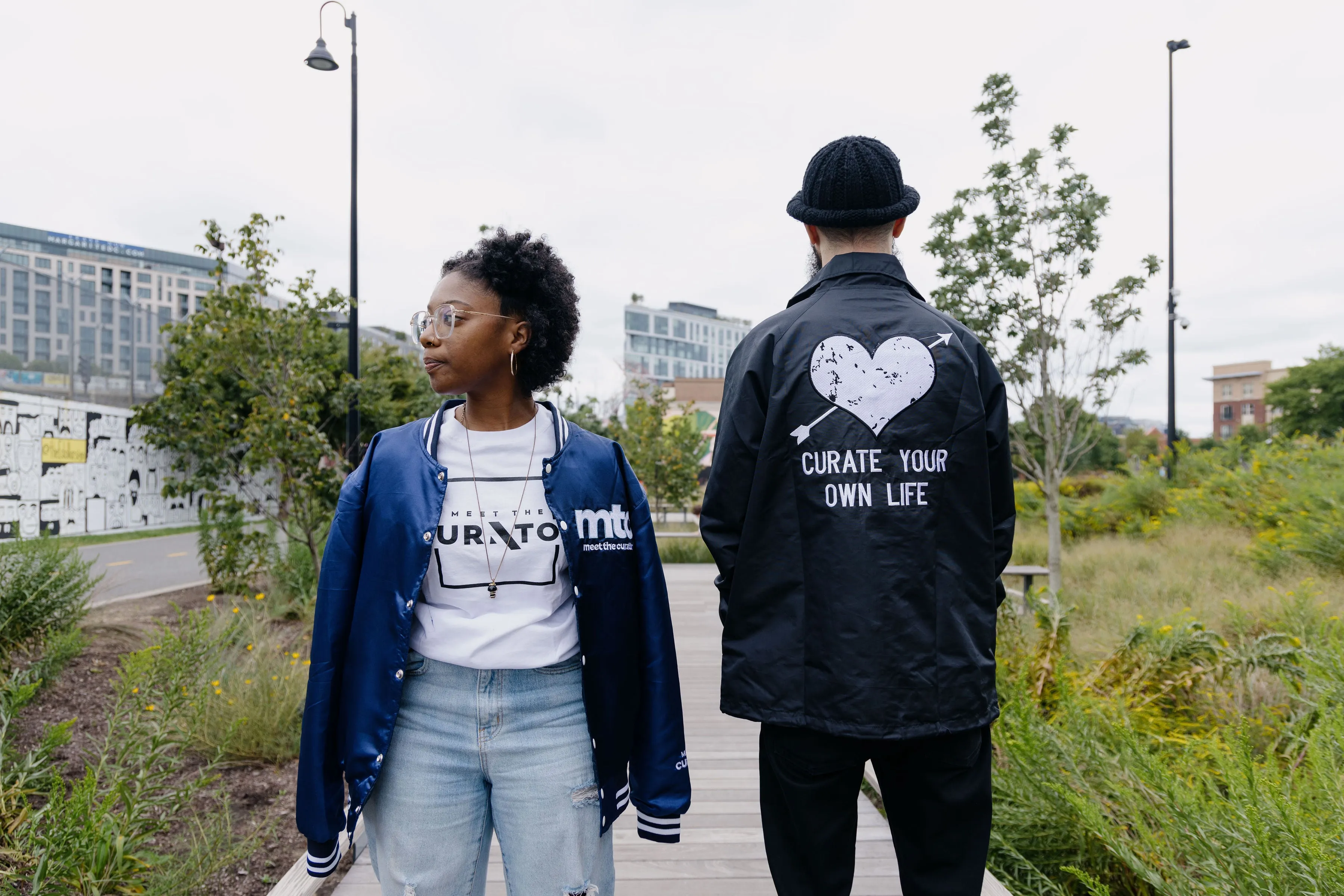 Meet The Curator - Satin Jacket