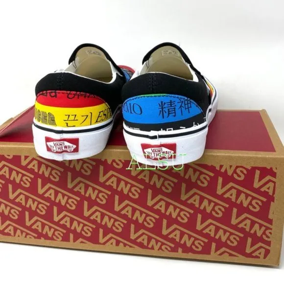 💖MEGA SALE💖VANS Classic Slip On Spirit Multi Canvas Men’s  9 10.5 VN0A4U38WK2