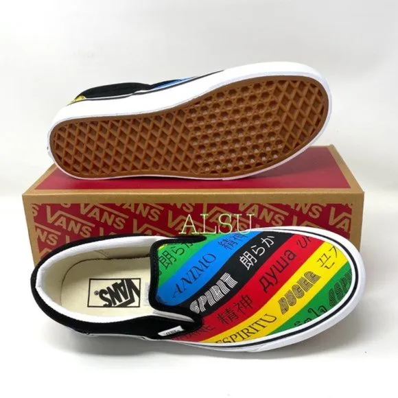 💖MEGA SALE💖VANS Classic Slip On Spirit Multi Canvas Men’s  9 10.5 VN0A4U38WK2