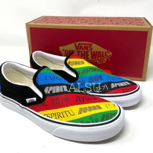 💖MEGA SALE💖VANS Classic Slip On Spirit Multi Canvas Men’s  9 10.5 VN0A4U38WK2