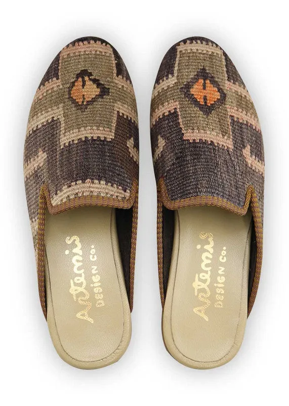 Men's Kilim Slippers - Size 10