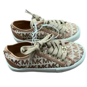 Michael Kors Toddler Girl’s Rita 3 Tan Sneakers Shoes