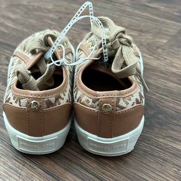Michael Kors Toddler Girl’s Rita 3 Tan Sneakers Shoes