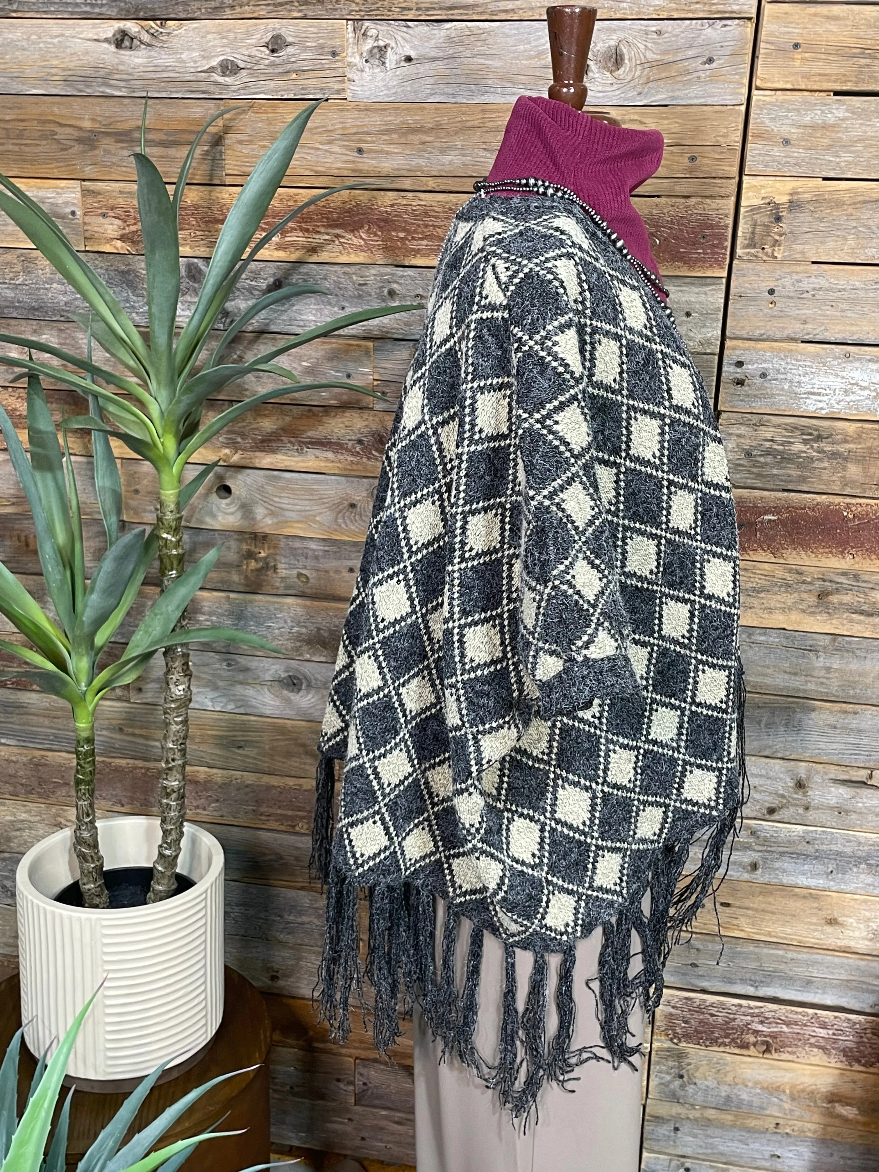 Milo Argyle Cardigan - One Size