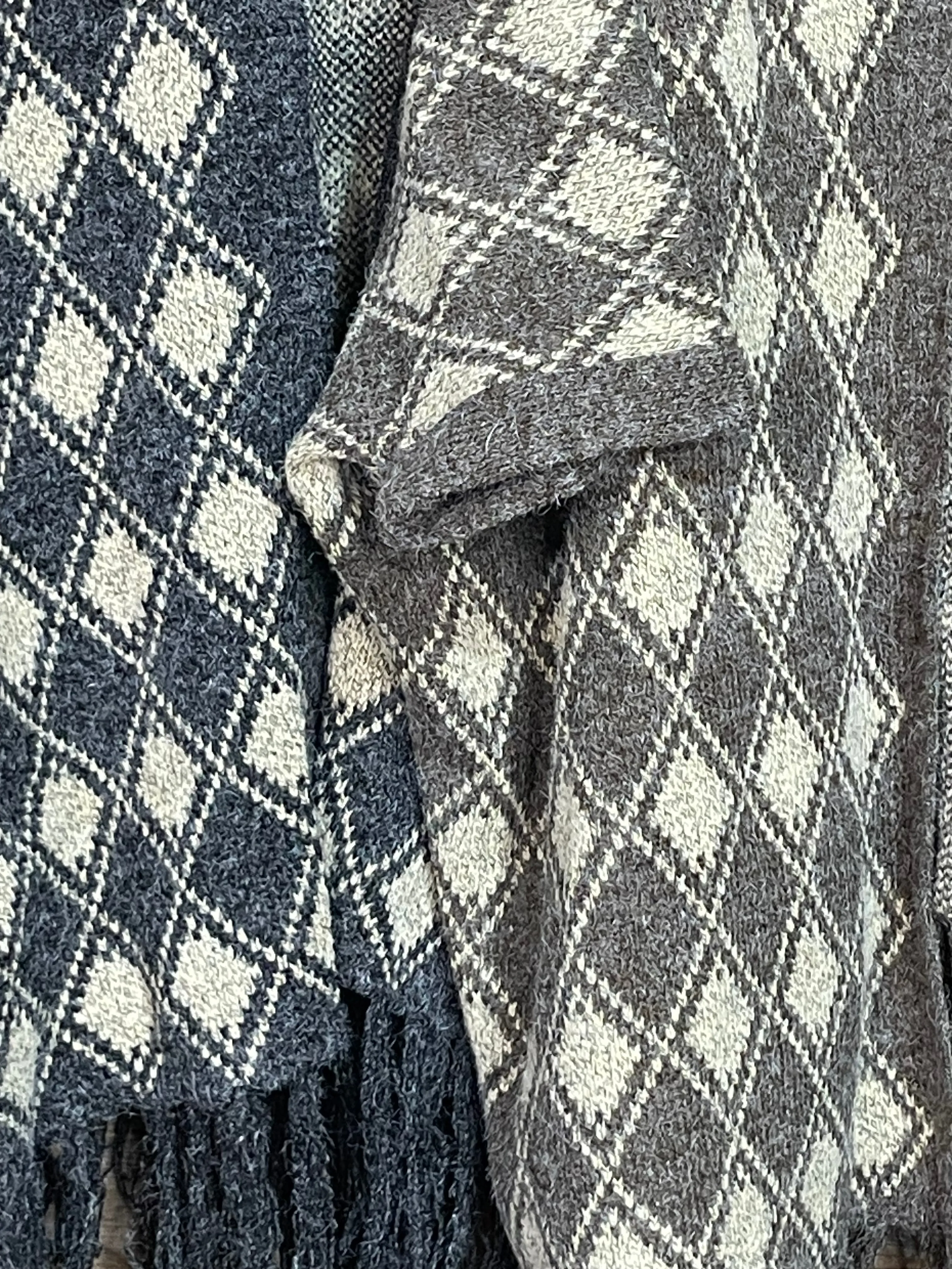 Milo Argyle Cardigan - One Size