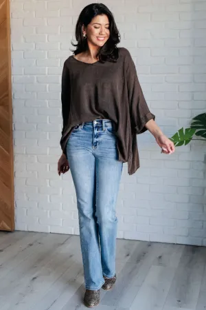 Mineral Washed Oversized Top