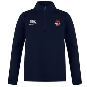 Moscow Mules RFC Club 1/4 Zip Mid Layer Training Top by Canterbury