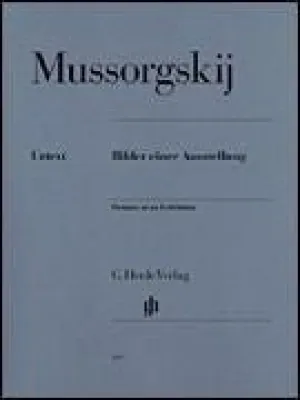 Mussorgskij, Pictures at an Exhibition For Piano (Urtext)