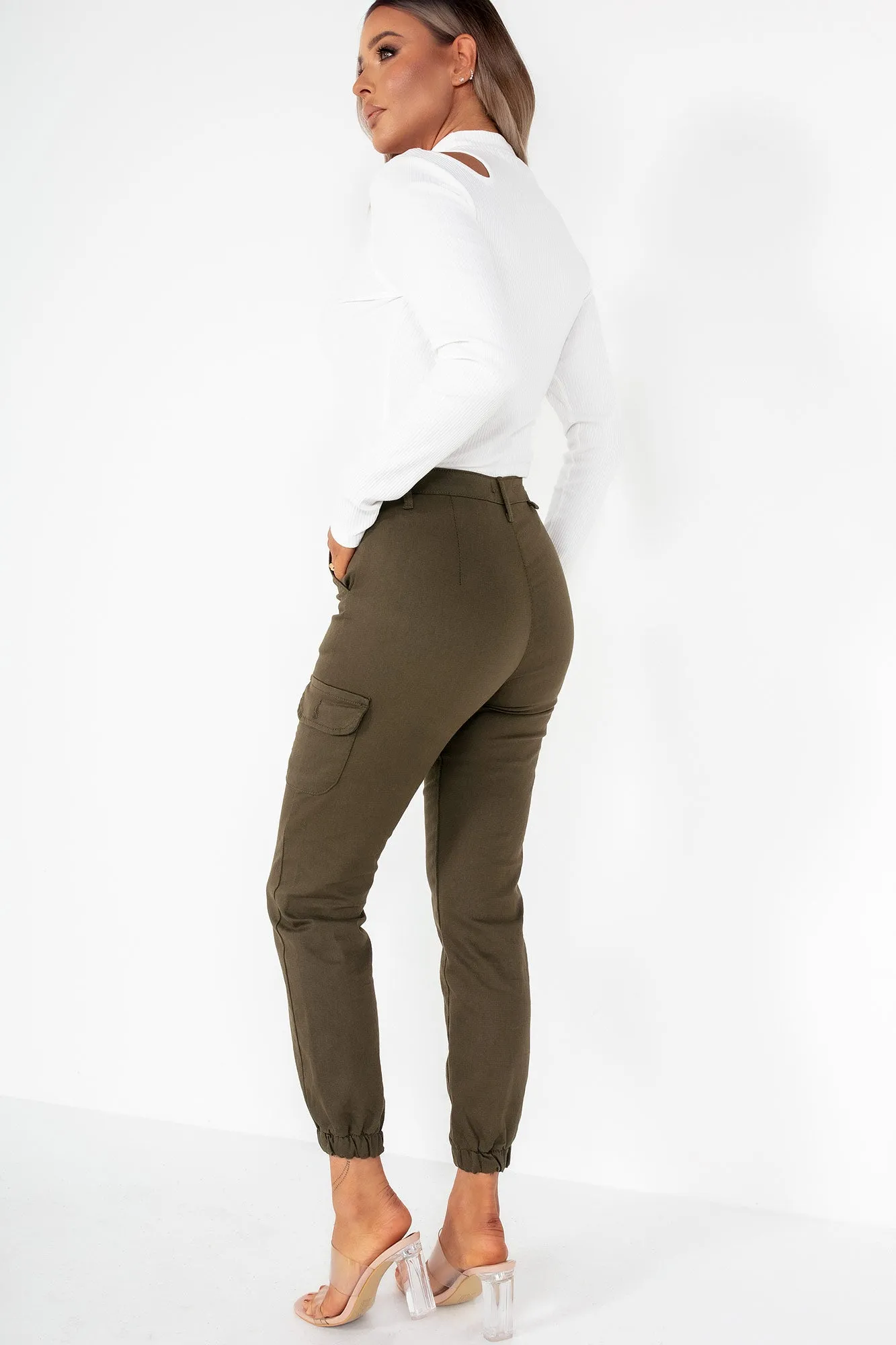Myla Khaki Cargo Trousers