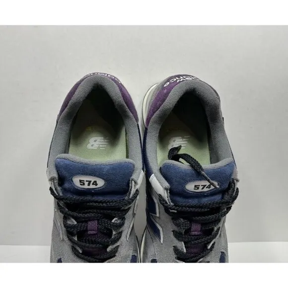 New Balance 574 Sneakers Apollo Grey Navy U574KGN Men’s Size 12 Cordura Fabric