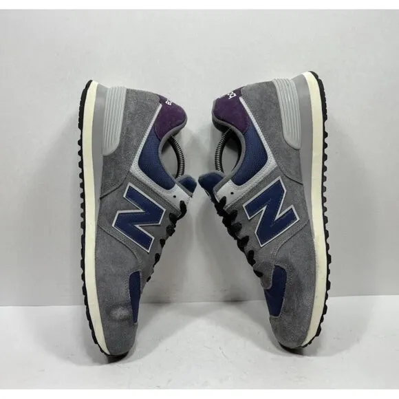 New Balance 574 Sneakers Apollo Grey Navy U574KGN Men’s Size 12 Cordura Fabric