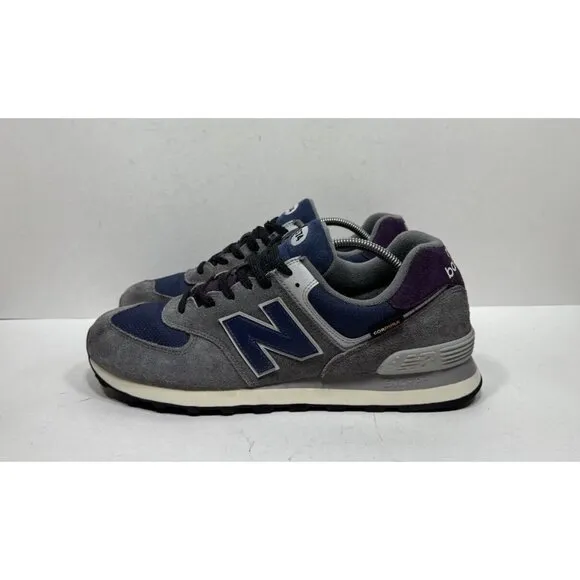 New Balance 574 Sneakers Apollo Grey Navy U574KGN Men’s Size 12 Cordura Fabric