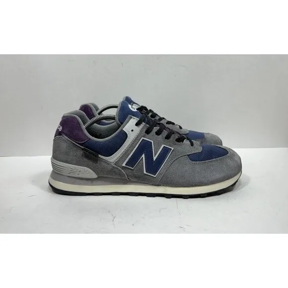 New Balance 574 Sneakers Apollo Grey Navy U574KGN Men’s Size 12 Cordura Fabric