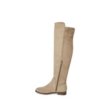 New George Women's Cate Knee-High Boots in Taupe, Sz 7