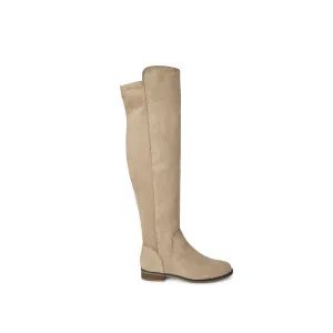 New George Women's Cate Knee-High Boots in Taupe, Sz 7
