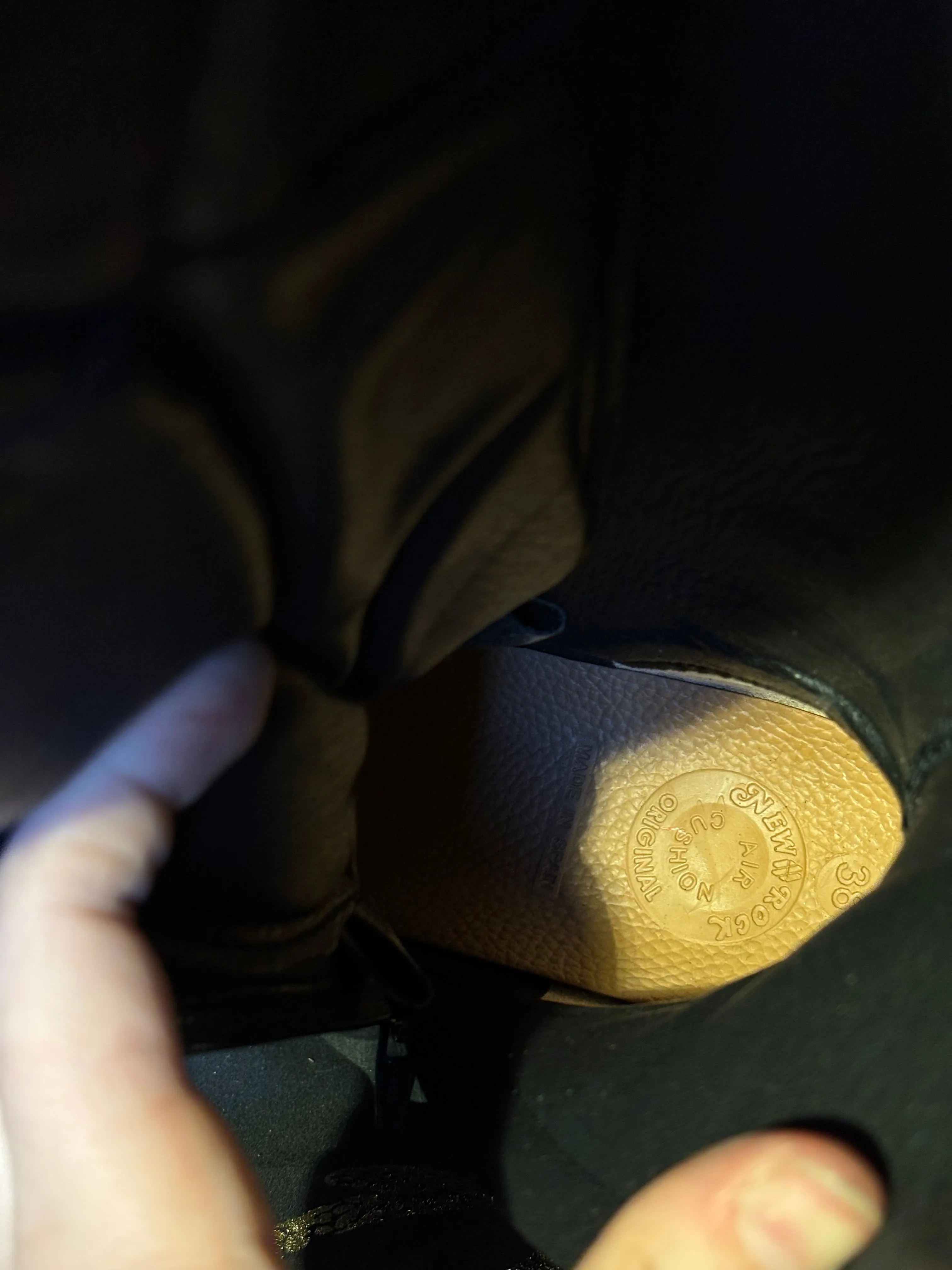 New Rock Metallic M-235-V1 boots