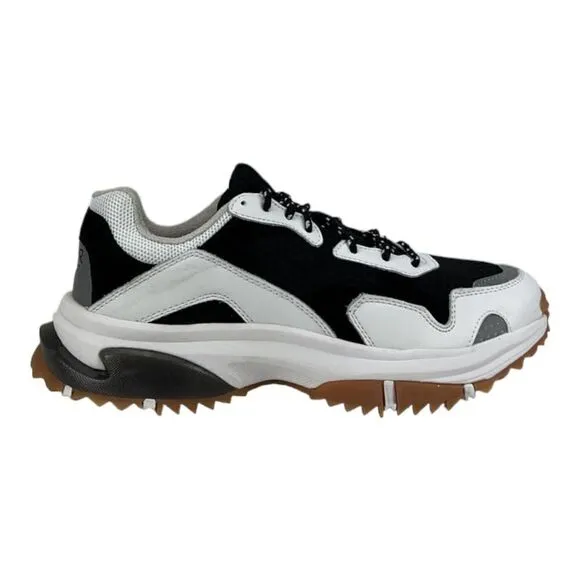 New SNKR Project Men Sneaker Shoes Black White Prospect Park SNKR1941 US 11.5