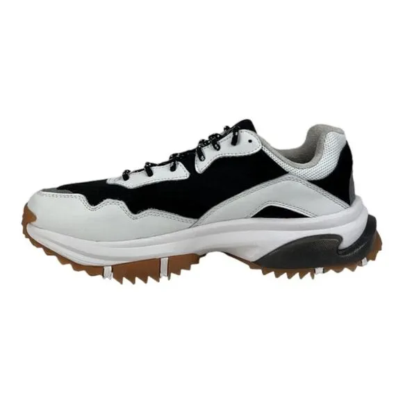 New SNKR Project Men Sneaker Shoes Black White Prospect Park SNKR1941 US 11.5
