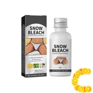 NEW Snow Bleach, Snow Bleach Cream, 30ml, Snow Bleach Cream for Private Part and snow bleach Underarm (1PCS)
