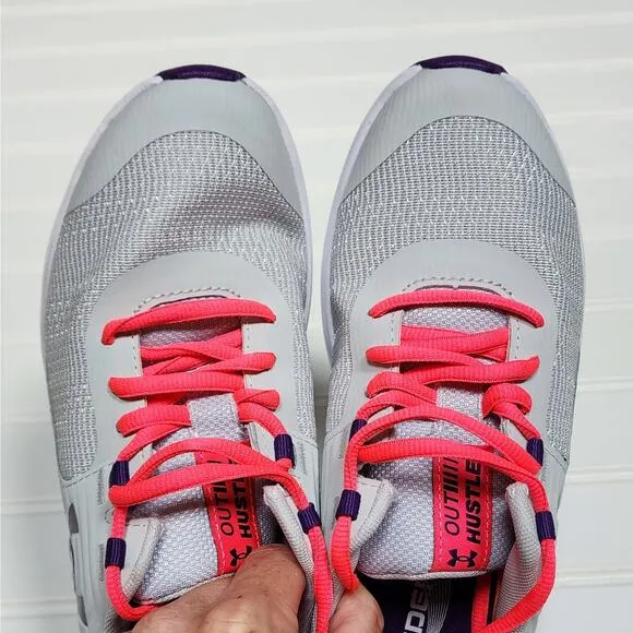 New Under Armour GGS Outhustle Print Sneakers