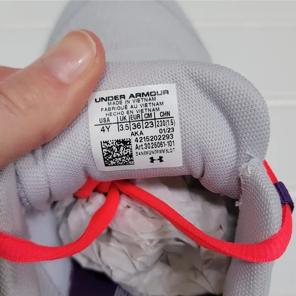 New Under Armour GGS Outhustle Print Sneakers