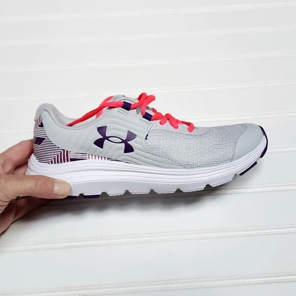 New Under Armour GGS Outhustle Print Sneakers