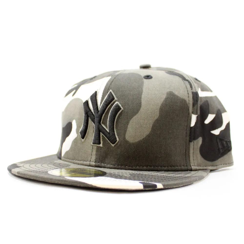 New York Yankees New Era 59Fifty Fitted Hat (Snow Camo)