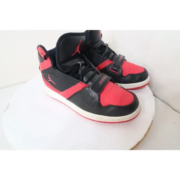 NIKE JORDAN 1 FLIGHT STRAP CHICAGO BULLS  Youth Code 634576-083 SIZEUS 5.5