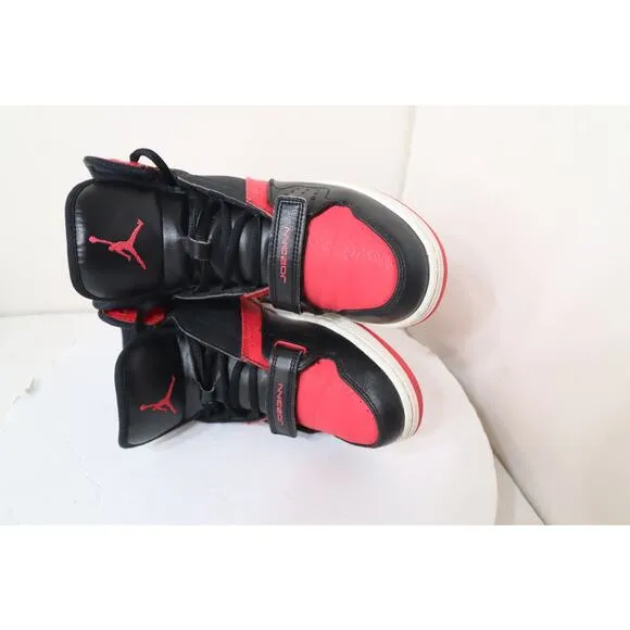 NIKE JORDAN 1 FLIGHT STRAP CHICAGO BULLS  Youth Code 634576-083 SIZEUS 5.5