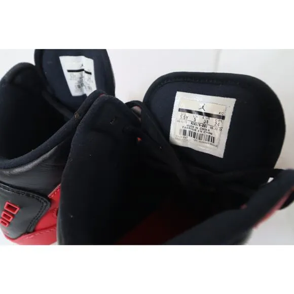 NIKE JORDAN 1 FLIGHT STRAP CHICAGO BULLS  Youth Code 634576-083 SIZEUS 5.5