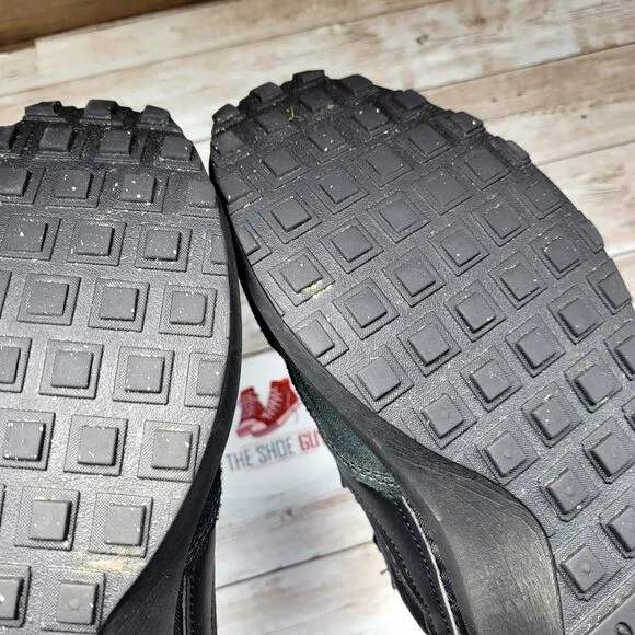 Nike Waffle Debut Men's Size 10 Triple Black Athletic Shoes