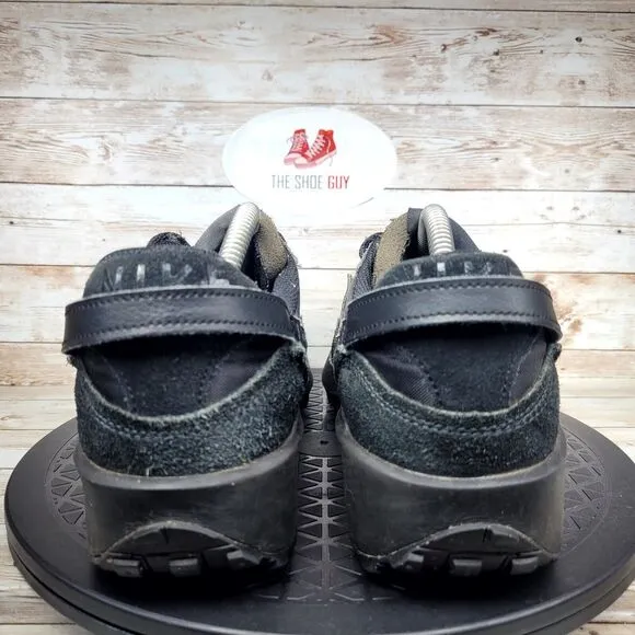 Nike Waffle Debut Men's Size 10 Triple Black Athletic Shoes