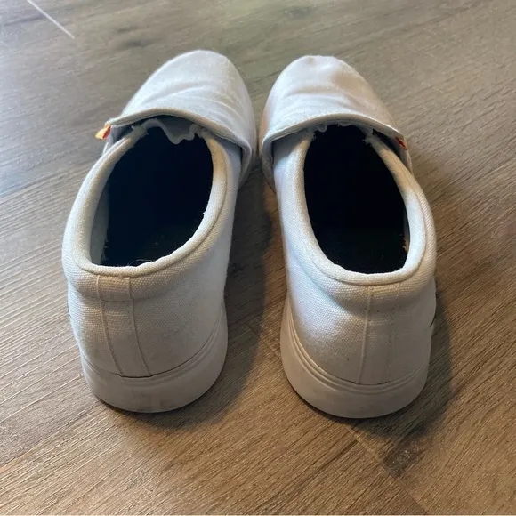 Nike White Court Royal AC Slip On 9.5 EUC
