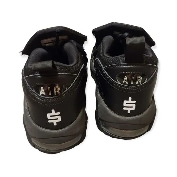 Nike Air More Money Black Sneakers 7 Youth Womens 8.5