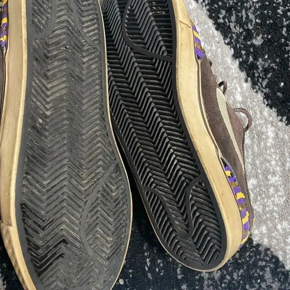 Nike SB Stefan Janoski Velvet Brown Mens Sneakers Custom LA Lakers Design Sz 8