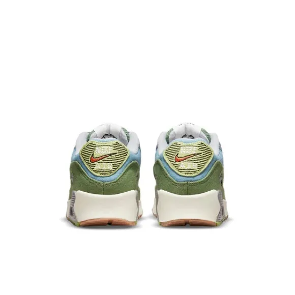 NWOT Nike Air Max 90 SE 'Sun Club Blue Tree-line Sneakers Size 10.5