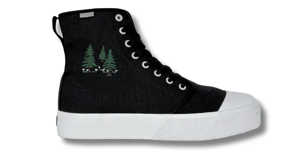 Onyx Platform High Top Customized