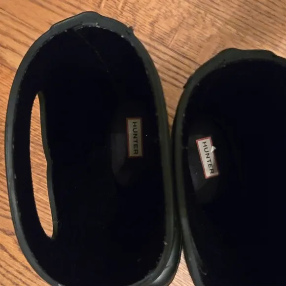 Original tall hunter boots with cutout handles
