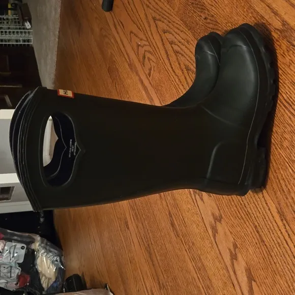 Original tall hunter boots with cutout handles