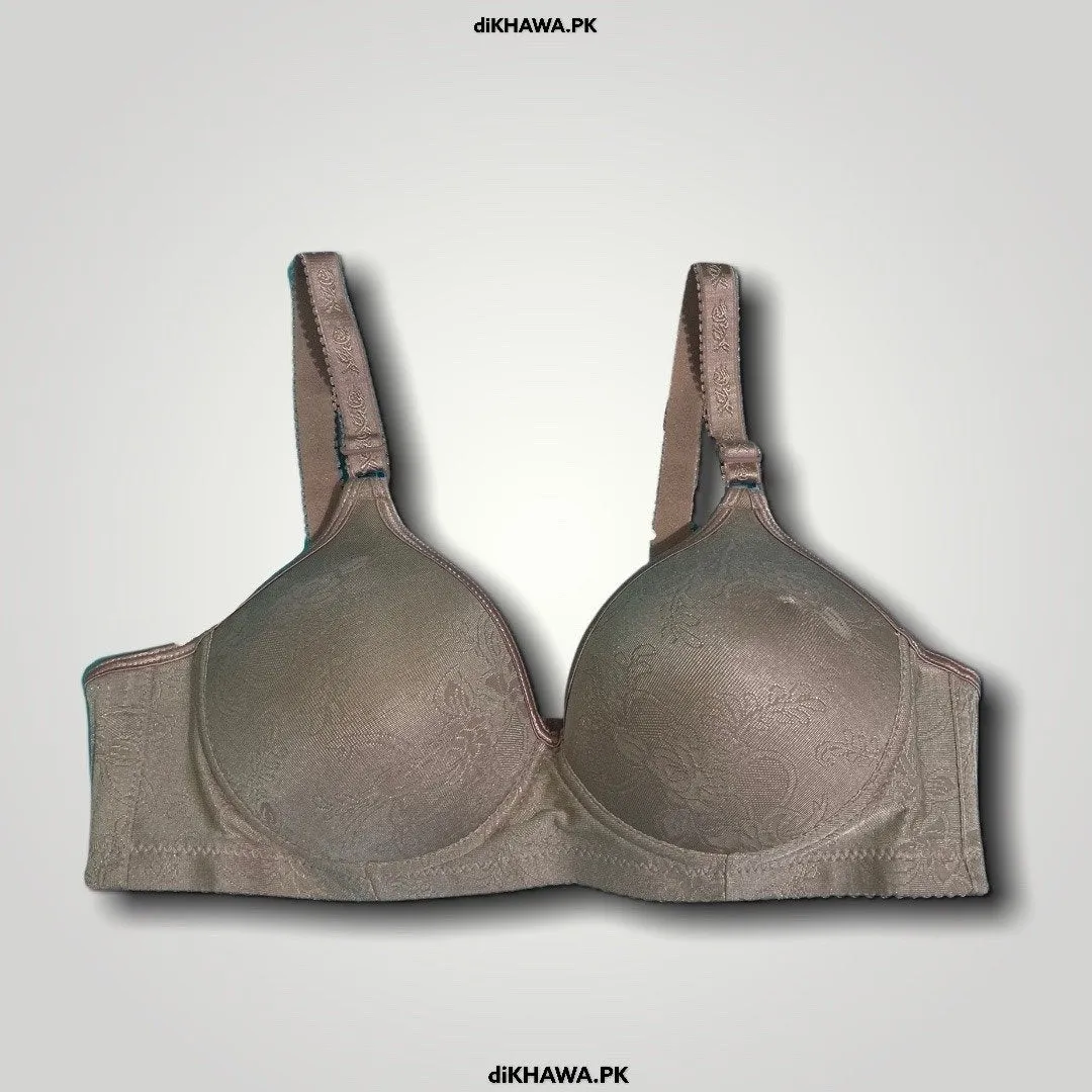 Pack off 3 Women Soft Comfortable Padded Bra - Off White 2021