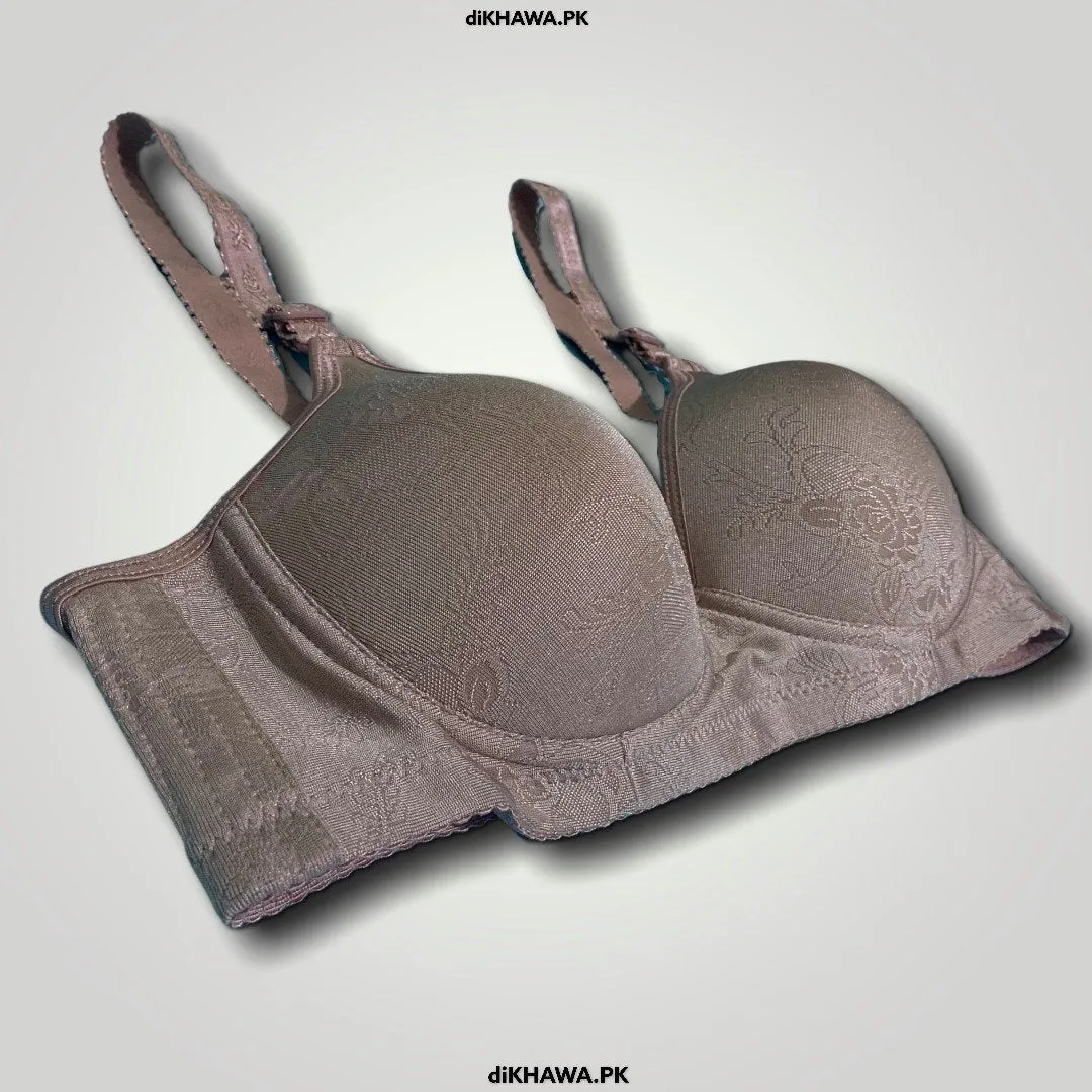 Pack off 3 Women Soft Comfortable Padded Bra - Off White 2021