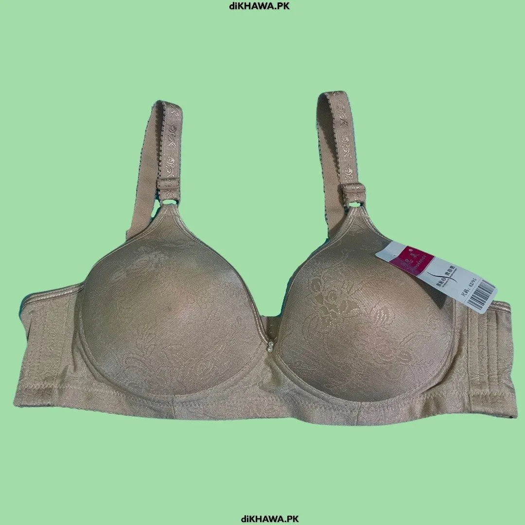 Pack off 3 Women Soft Comfortable Padded Bra - Off White 2021