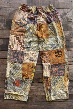 Patchwork Patchwork Straight Pants
