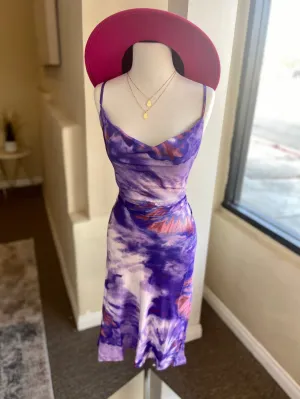Pattern Slip Dress
