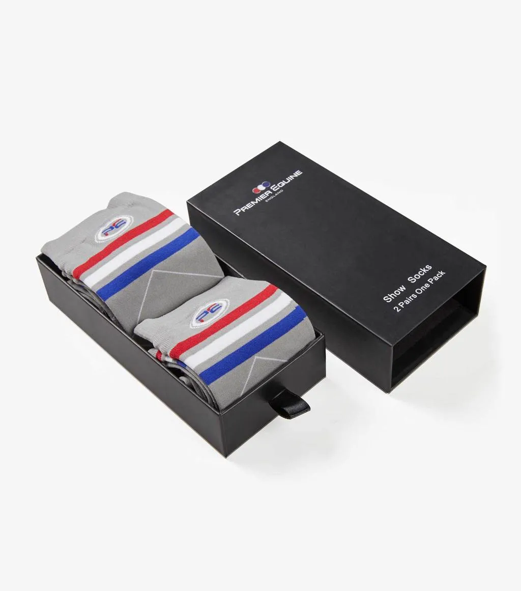 PEI Adult All-Season Socks Grey (2 pairs)