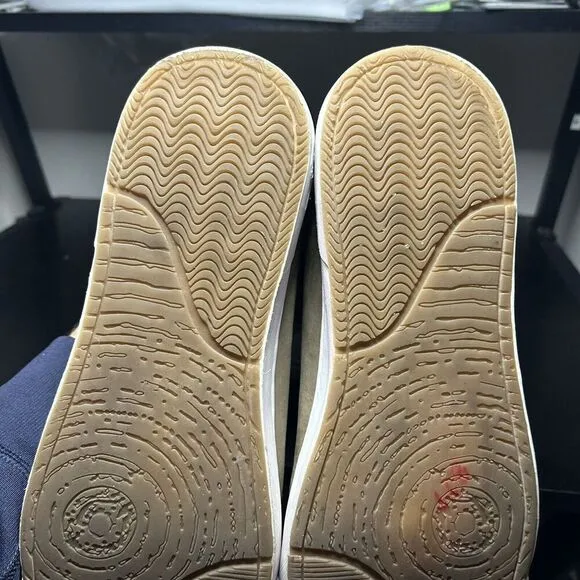 Peter Millar Summer Sneakers Tan MS19F07 Nubuck Shoes Made in Brazil Size 10