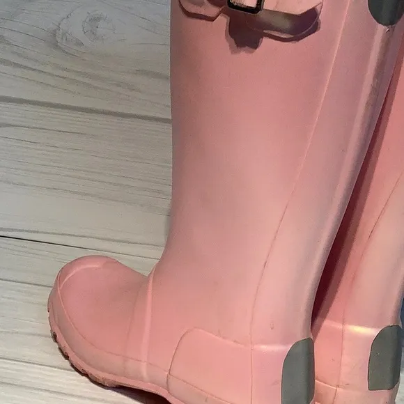 Pink Hunter boots - girls